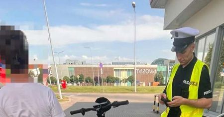 1000 zł mandatu za hulajnogę elektryczną. Policja kontroluje dzieci i przypomina rodzicom o przepisach