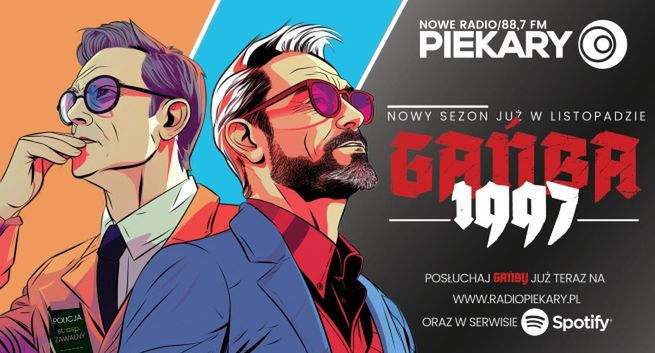 Serial kryminalny „Gańba 1997” w Radiu Piekary