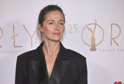 Orły 2023. Agnieszka Grochowska postawiła na klasykę. Stylizacja mocno eksponowała nogi