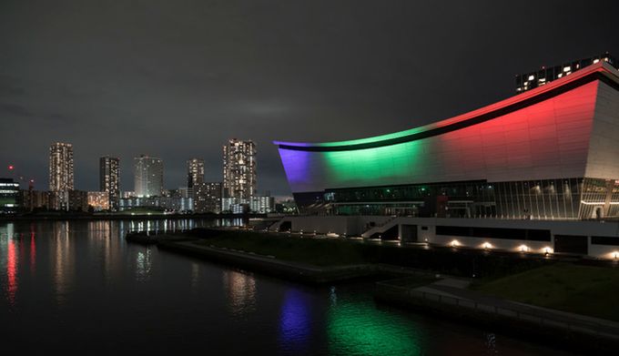 24 lipca rozpoczęłyby się Igrzyska Olimpijskie Na zdjęciu Ariake Arena w Tokio