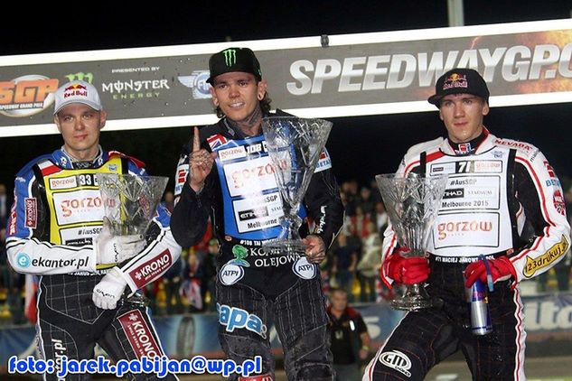 Podium GP Czech