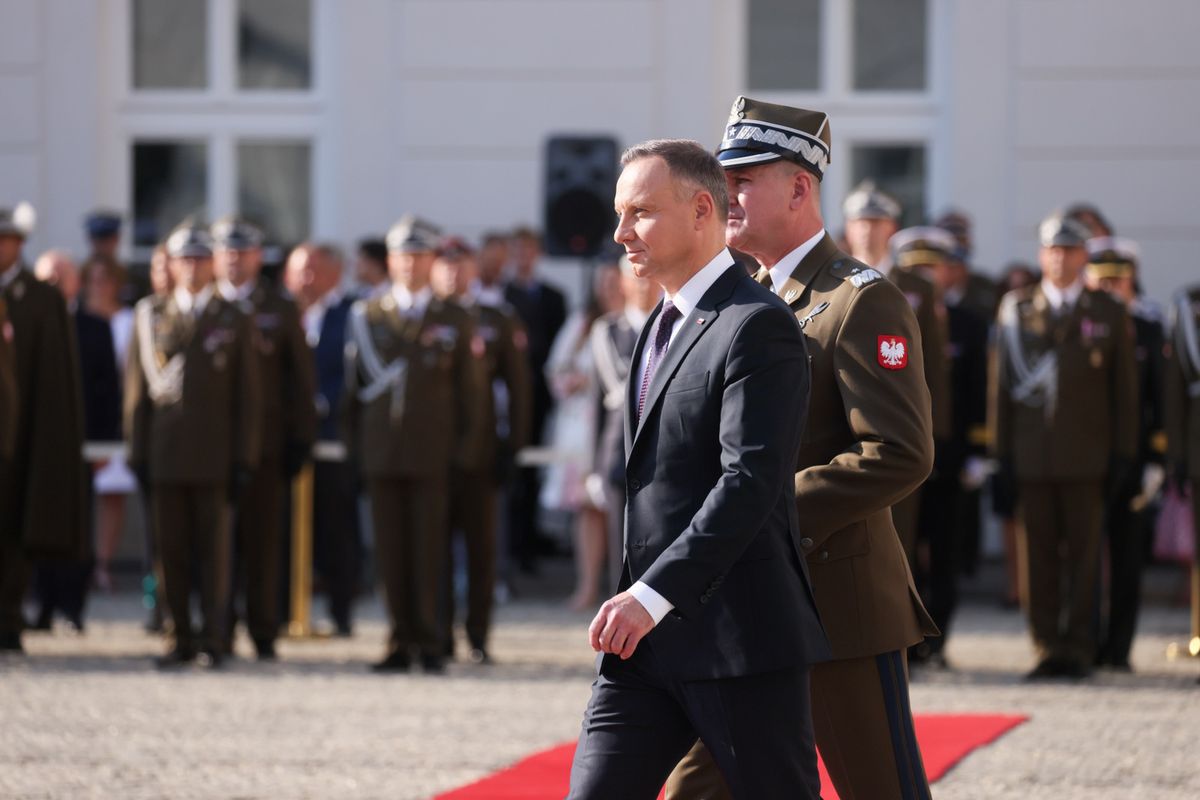 Prezydent Andrzej Duda wręczył nominacje generalskie