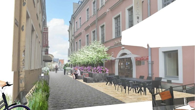 Planowany woonerf na ul. Przechodniej w Lublinie