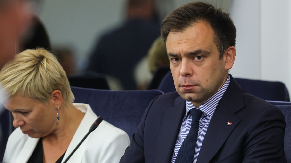 Minister Finansów Andrzej Domański