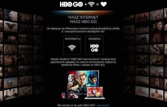 HBO Polska uruchamia na Helu darmowy dostęp do Wi-Fi i HBO GO