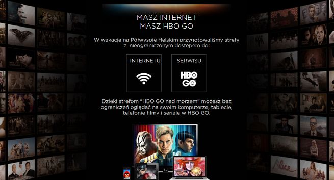 HBO Polska uruchamia na Helu darmowy dostęp do Wi-Fi i HBO GO