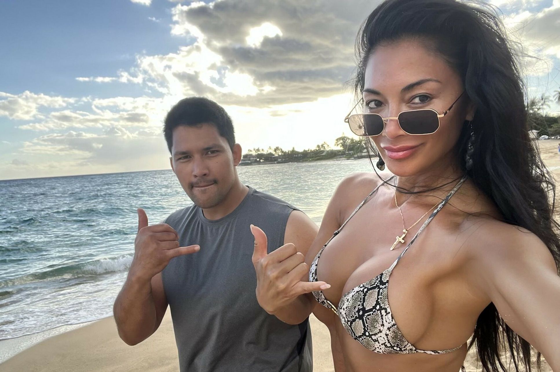 Nicole Scherzinger na Hawajach