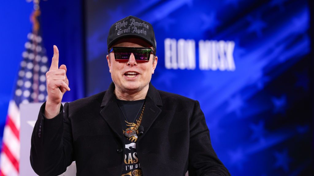 2025 Conservative Political Action Conference (CPAC)
Oxon Hill, MD - FEBRUARY 20, 2025: Elon Musk speaks at the Conservative Political Action Conference (CPAC) at the National Harbor in Oxon Hill, MD on February 20, 2025. (Photo by Valerie Plesch for The Washington Post via Getty Images)
The Washington Post