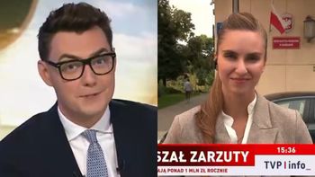 WPADKA w TVP Info. Prowadzący ZRUGAŁ innego pracownika! "Przedstaw się, a może ktoś, kto tu przyszedł do pracy, w końcu zajmie się SWOJĄ PRACĄ" (WIDEO)