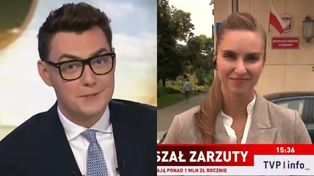 WPADKA w TVP Info. Prowadzący ZRUGAŁ innego pracownika! "Przedstaw się, a może ktoś, kto tu przyszedł do pracy, w końcu zajmie się SWOJĄ PRACĄ" (WIDEO)