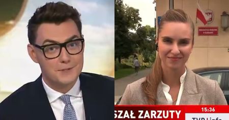 WPADKA w TVP Info. Prowadzący ZRUGAŁ innego pracownika! "Przedstaw się, a może ktoś, kto tu przyszedł do pracy, w końcu zajmie się SWOJĄ PRACĄ" (WIDEO)