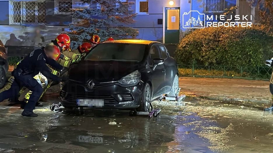 Awaria wodociągowa w Warszawie