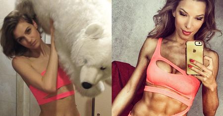 Renata Kaczoruk w bikini Ewy Chodakowskiej (FOTO)