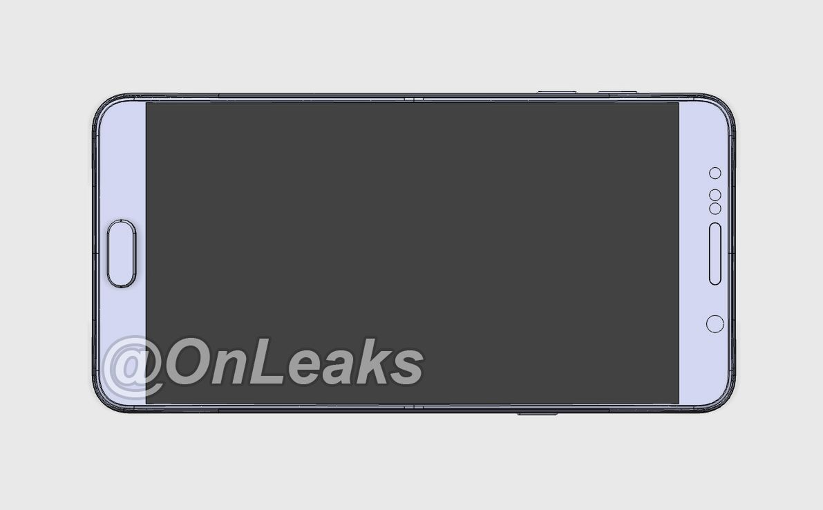 Render Galaxy Note'a 5 trafia do sieci. Jak będzie wyglądał nowy phablet? 5