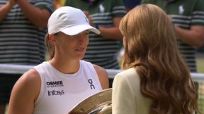 Wiadomo, kto wręczył Świątek trofeum. To już tradycja