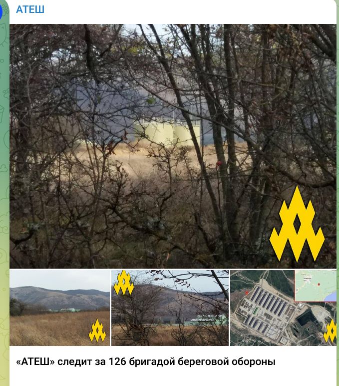 Zdjęcia z Krymu udostępnione przez partzantów