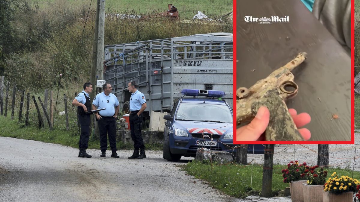 Turysta znalazł pistolet. W tle zdj. z września 2012 r.