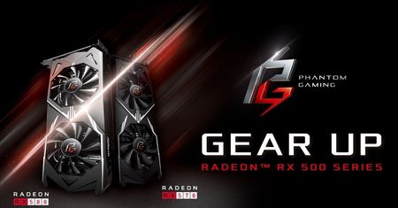 ASRock oficjalnie wchodzi na rynek kart graficznych - na początek Radeon RX 580, 570, 560 i 550