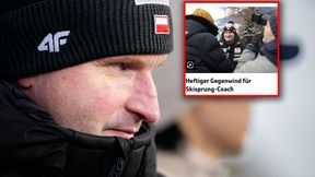 "Ton coraz ostrzejszy". Niemcy rozpisują się o trenerze polskich skoczków