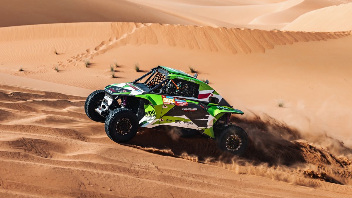 Materiały prasowe / Energylandia Rally Team / Na zdjęciu: Eryk Goczał