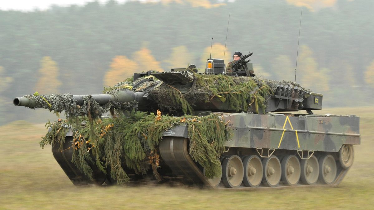 Czołg Leopard 2A6 w barwach niemieckiej armii