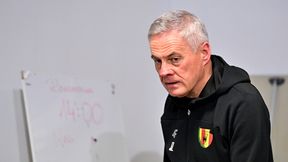 "Pozwoli pan, że tego nie skomentuję". Trener Korony obruszył się na pytanie o posadę
