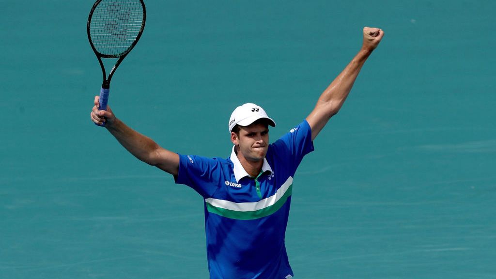 Getty Images / Matthew Stockman / Na zdjęciu: Hubert Hurkacz