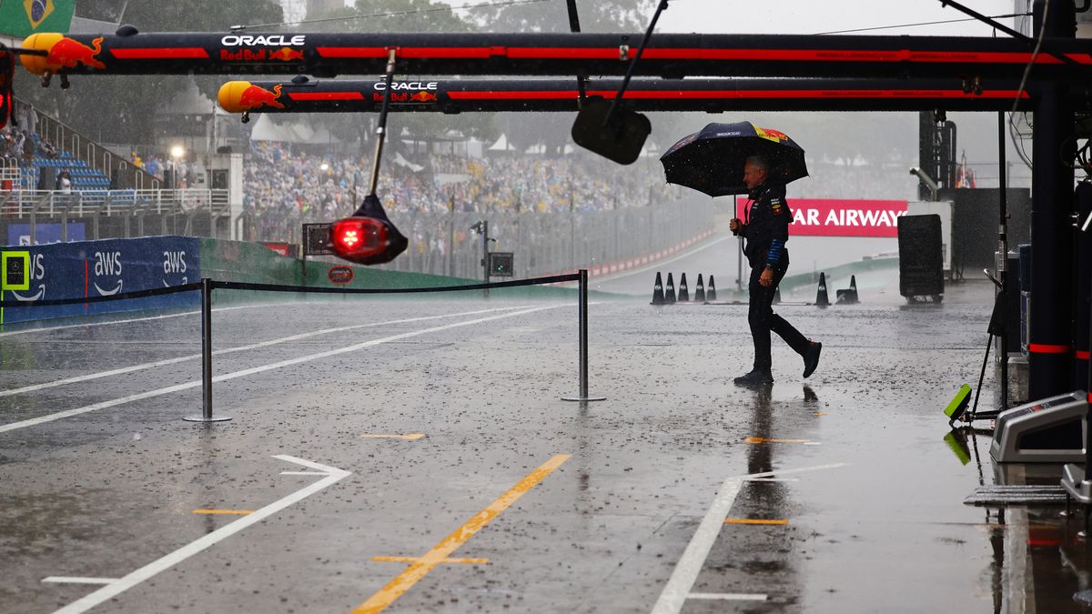 Materiały prasowe / Red Bull / Na zdjęciu: pogoda na torze Interlagos