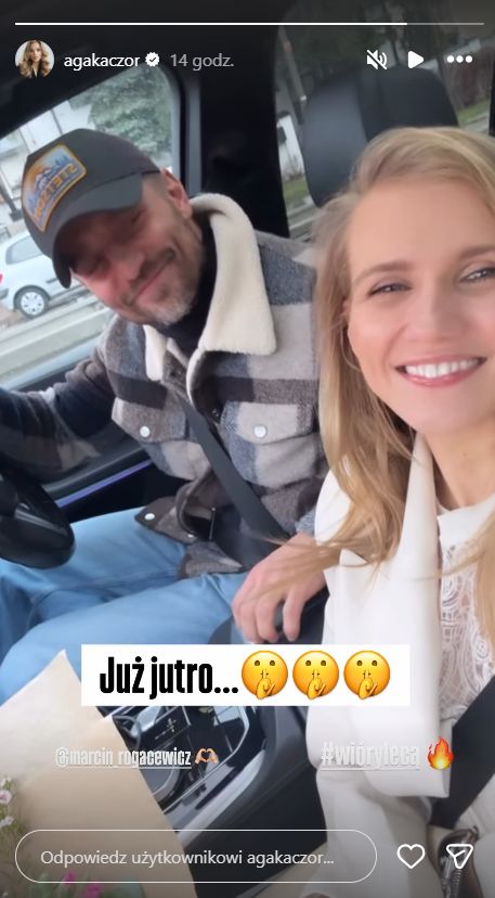 Agnieszka Kaczorowska, Marcin Rogacewicz