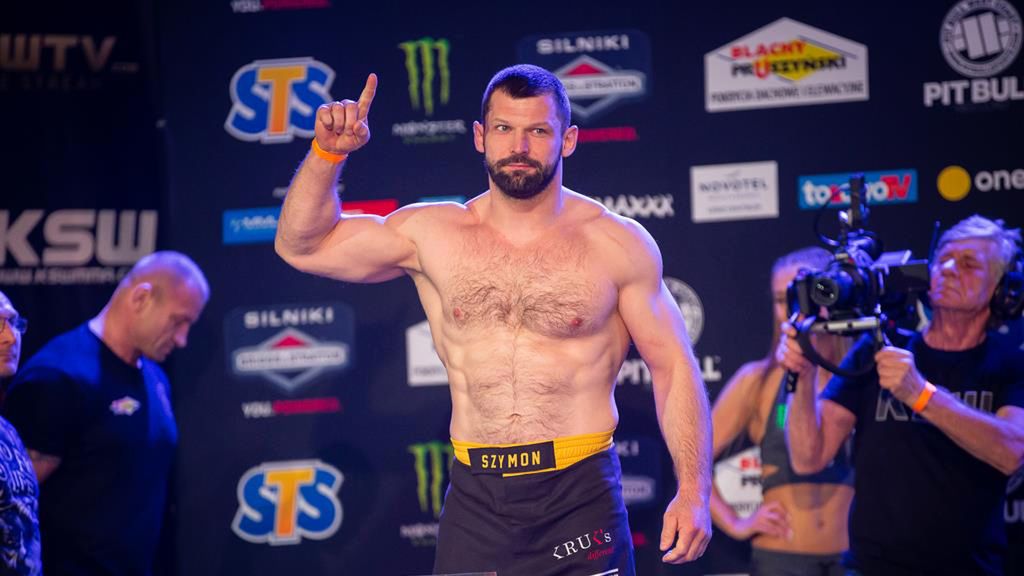 Materiały prasowe / KSW / Na zdjęciu: Szymon Kołecki