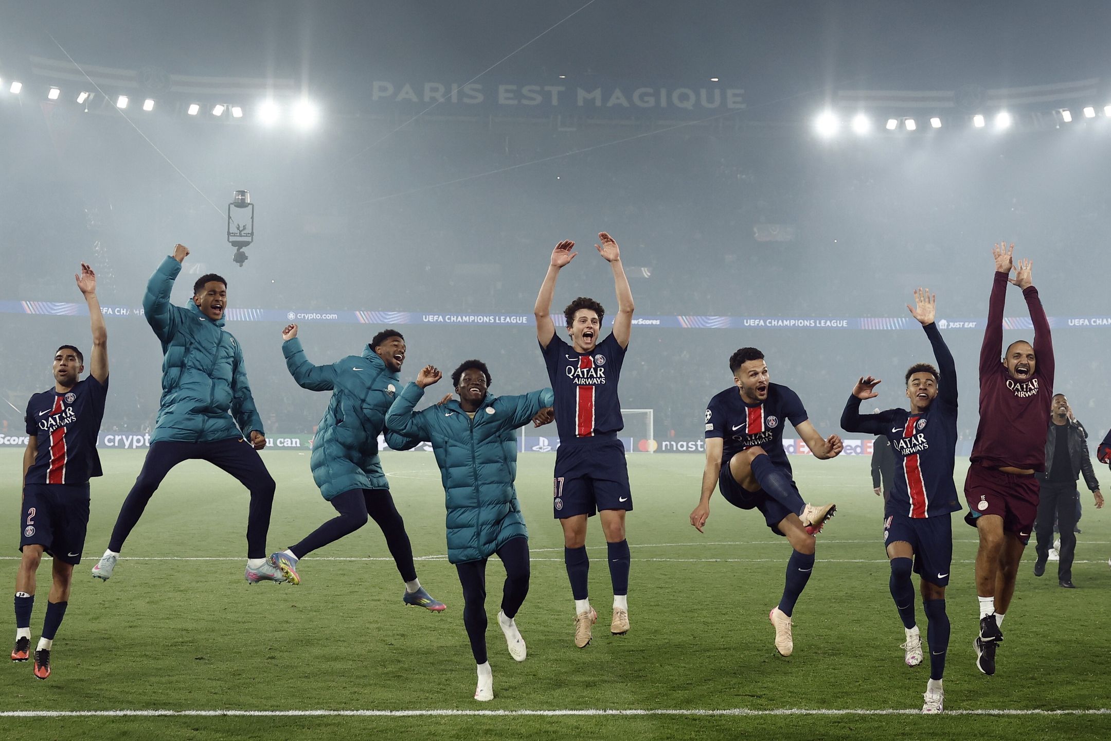 PSG świętuje awans do finału Ligii Mistrzów