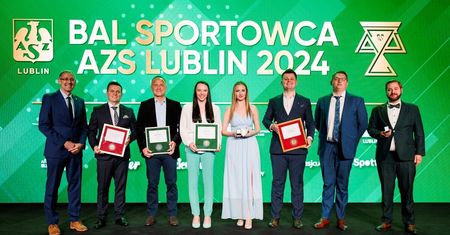 Bal Sportowca AZS Lublin. Wyróżnienia dla najlepszych zawodników i działaczy AZS UMCS