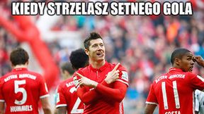 "Maszyna do zdobywania bramek". Lewandowski bohaterem memów