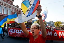 Wielki protest w Moskwie przeciwko wojnie na Ukrainie