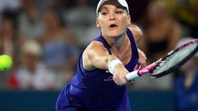 WTA Sydney, 1/4 finału: runda: Y.-Y. Duan – A. Radwańska (skrót)