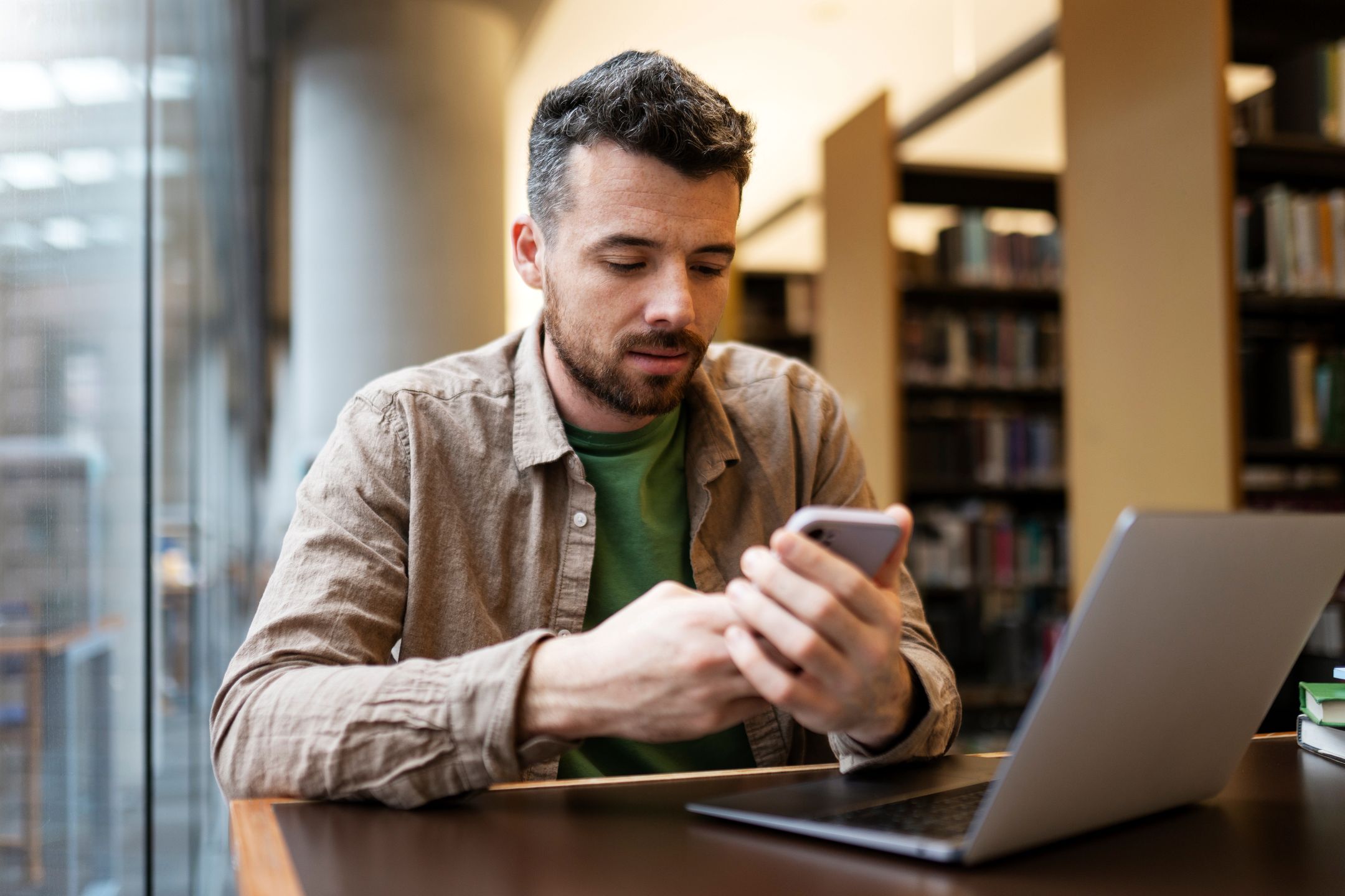 Handsome bearded student sitting at desk, using smartphone, shopping online, watching video
Handsome bearded student sitting at desk, using smartphone, shopping online, watching video or checking message. Attractive man sitting at desk with laptop. Concept of online learning
man, mobile phone, holding, using, smartphone, people, technology, pensive, latin, online, shopping, internet, laptop, computer, hispanic, mixed race, communication, chatting, businessman, casual, message, social media, modern, handsome, ordering, buying, mobile app, watching video, looking, middle aged, screen, library, display, business, e-commerce, customer, service, lifestyle, cellphone, guy, hipster, bearded, attractive, mobile banking, entrepreneur, searching, portrait, choosing, male, one person, man, mobile phone, holding, using laptop, smartphone, people, technology, pensive, latin, online shopping, internet, computer, working office, hispanic, mixed race, communication, chatting, businessman, casual, text message, social media, modern, handsome, ordering, education, buying, mobile app, watching video, looking, middle aged, student studying, learning, library, display, business, e-commerce, customer, service, cellphone, guy, hipster, bearded, attractive, mobile banking, entrepreneur, searching, portrait, choosing, male
