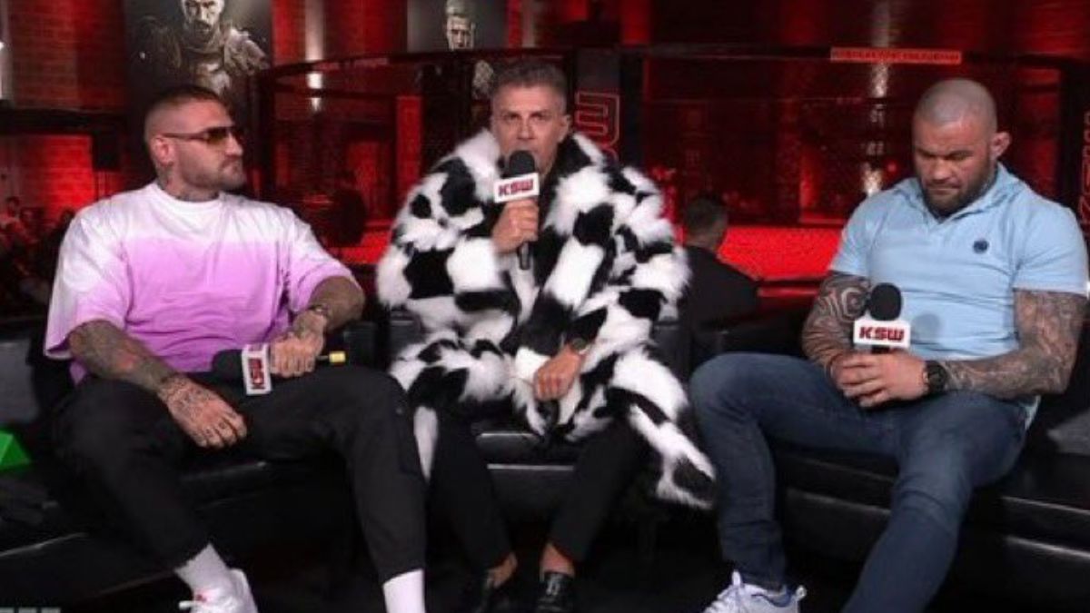 Strój Mateusza Borka podczas KSW 82