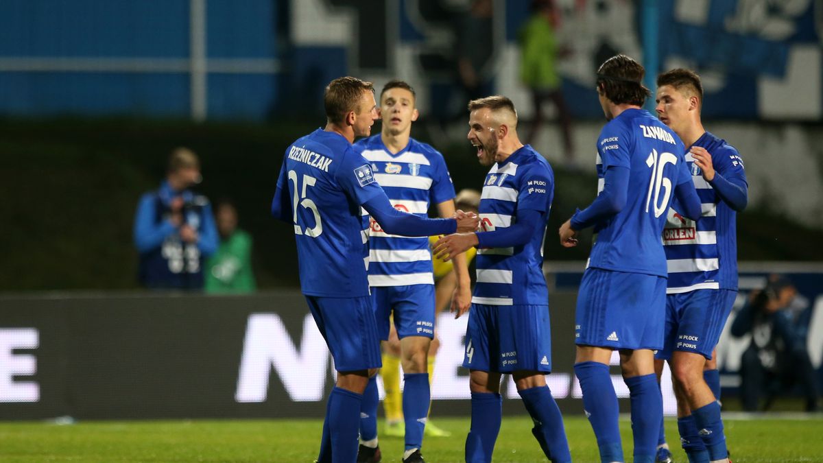 Newspix / Piotr Kucza / Na zdjęciu: piłkarze Wisły Płock