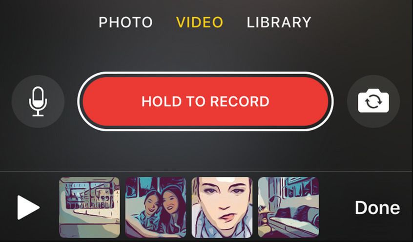 Clips: Snapchat/Instagram od Apple'a, z muzyką z iTunes