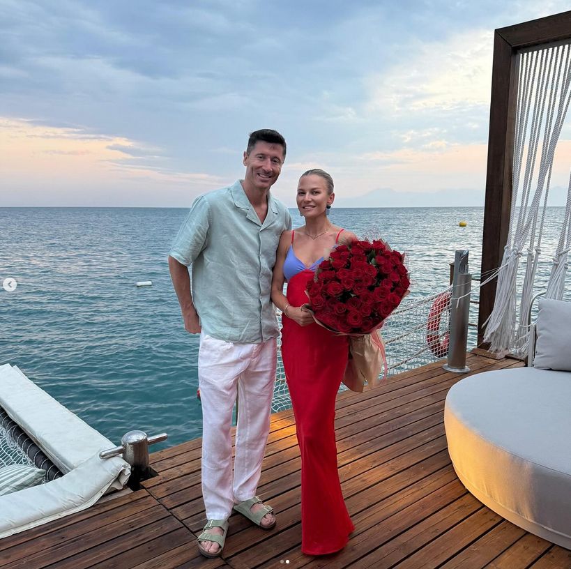 Anna i Robert Lewandowscy świętują rocznicę ślubu