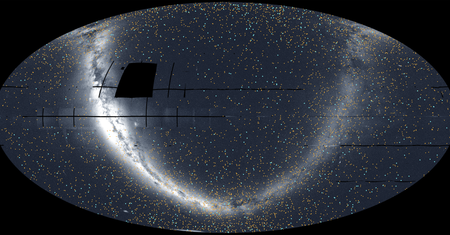 Jest na nim 6000 planet. Spektakularne zdjęcie nieba z teleskopu TESS