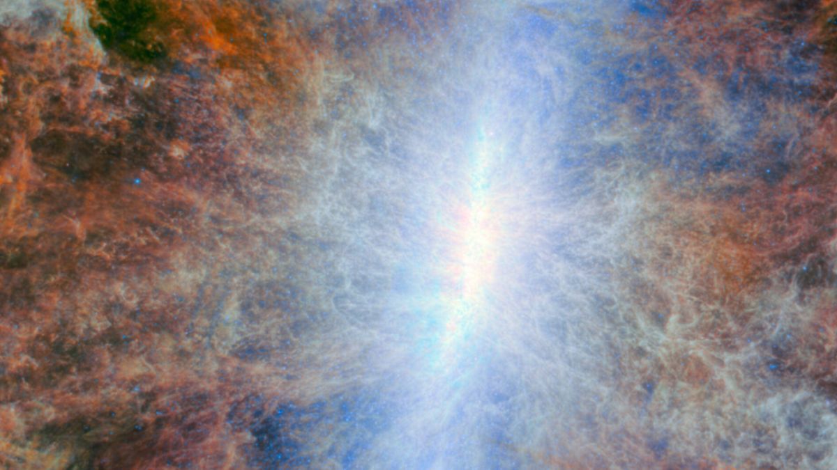 Zdjęcie Galaktyki Cygaro wykonany przez Teleskop Webba.