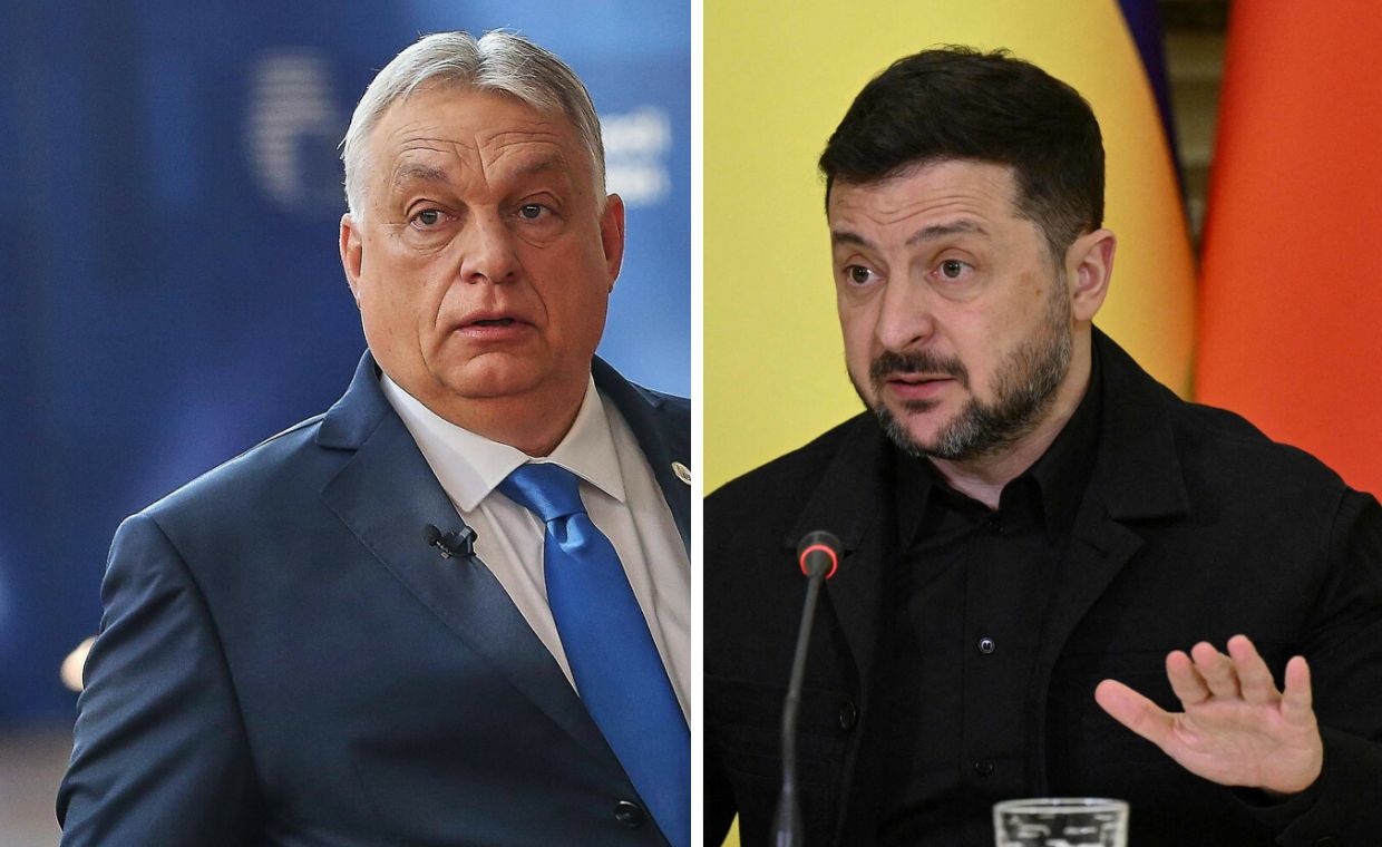 Zełenski o działaniu Orbana. "Zagraża przygotowaniom Ukrainy"