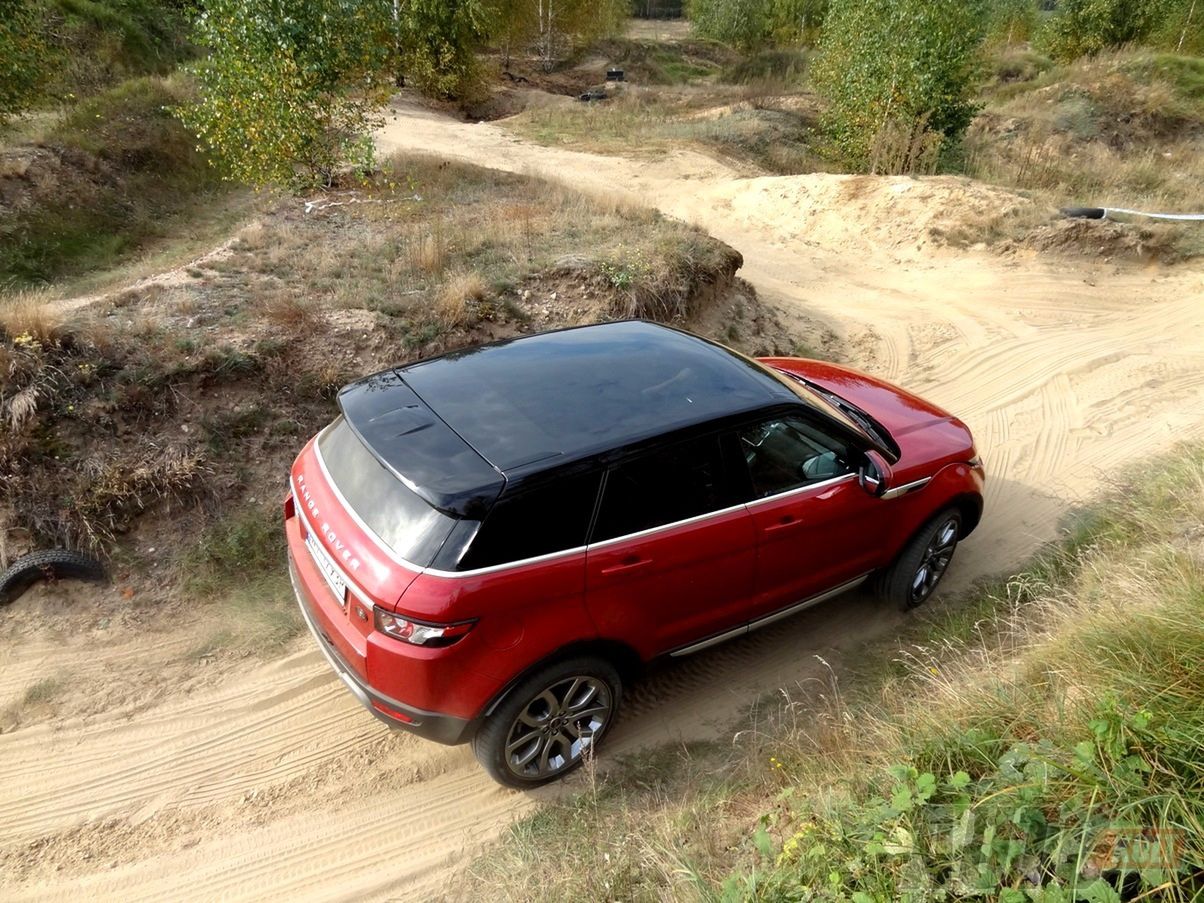 Range Rover Evoque test
