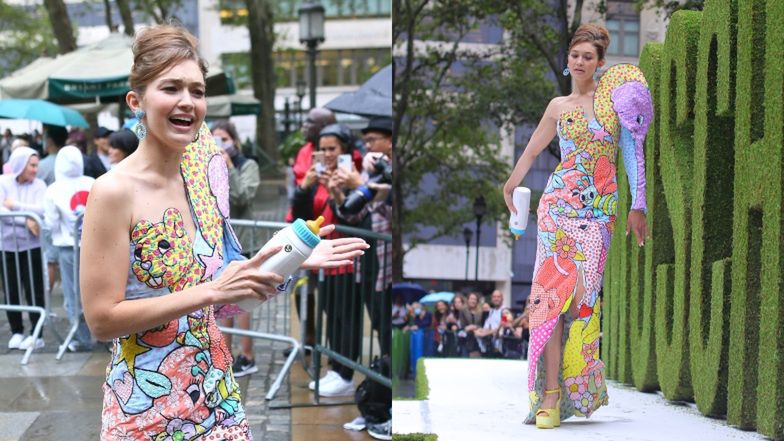 Gwiazdy na nowojorskim pokazie Moschino