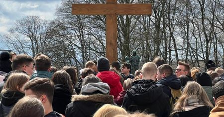 Pielgrzymka maturzystów na Jasną Górę
