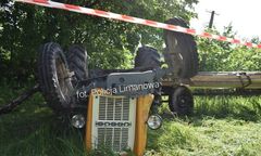 Tragiczny wypadek. Ciągnik przygniótł mężczyznę