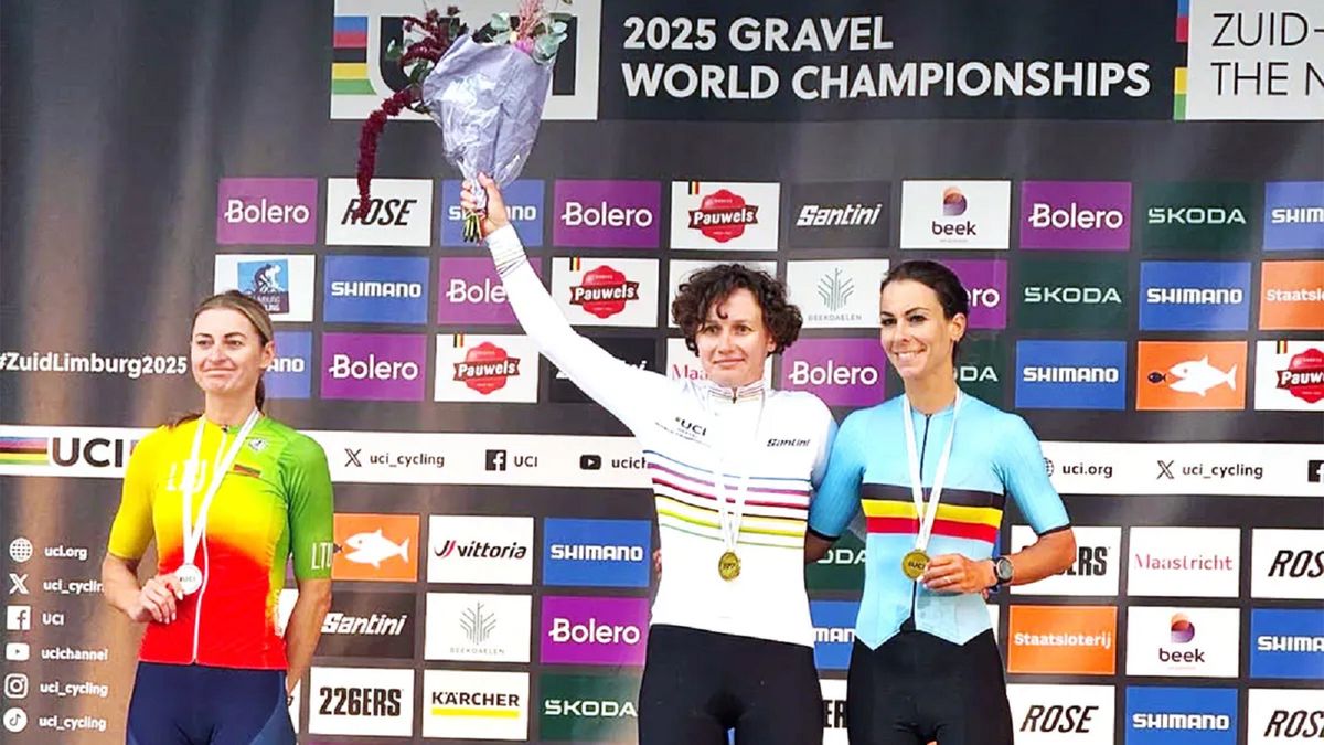 Twitter / UCI / Daiva Tuslaite Ragazinskiene odmówiła wspólnego zdjęcia z Darią Prawiłową