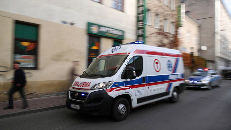Augustów. Rannego mężczyzny nie udało się uratować.