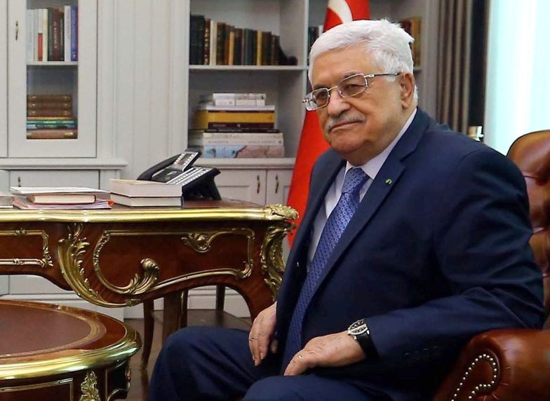 Na zdjęciu prezydent Autonomii Palestyńskiej Mahmud Abbas